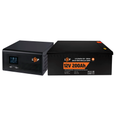 Комплект резервного живлення LP (LogicPower) ДБЖ + літієва (LiFePO4) батарея (UPS 1000VA + АКБ LiFePO4 2560W)