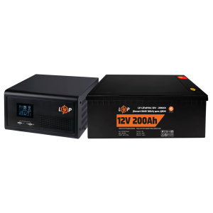 Комплект резервного живлення LP (LogicPower) ДБЖ + літієва (LiFePO4) батарея (UPS 1000VA + АКБ LiFePO4 2560W)