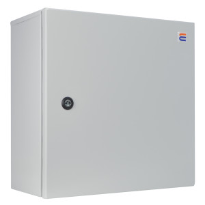 Корпус з монтажною панеллю металевий 40*40*25, IP31, серії UBox