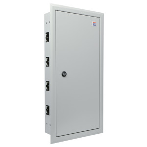 Корпус модульний металевий, 48 модулів, вбудований IP31, серії UBox
