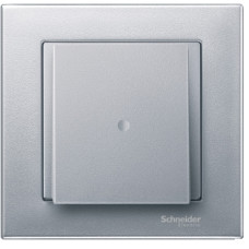 Центральна накладка виводу кабеля, алюміній, Merten System M Schneider Electric MTN295560