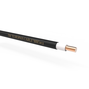 Кабель ВВГнгд 1х2,5 1,0кВ силовий EUROPAN CABLE
