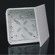 Коробка кирпич распред. с крышкой (150х150х77мм) KO125 E_KA серая (Kopos)