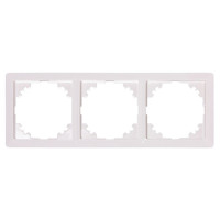 Рамка e.lux.10064L.3.fr.white 3-містна, біла