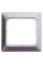 Рамка e.lux.12094L.1.fr.wp.aluminium для вологозахищеної розетки, "алюміній"