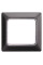 Рамка e.lux.12094L.1.fr.wp.antracite для вологозахищеної розетки, "антрацит"
