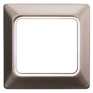 Рамка e.lux.12094L.1.fr.wp.nikel для вологозахищеної розетки, "нікель"