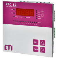 Регулятор реактивної потужності PFC 12 RS (12 ступенів, 144х144)