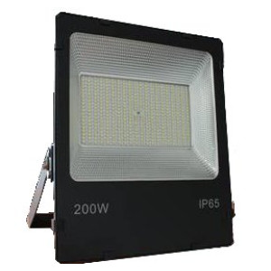 Прожектор LFL 200Вт 6400K SMD IP65 чорний 18000Lm
