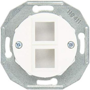 ЦЕНТРАЛЬНА ПЛАТА RJ45*2 RENOVA БІЛИЙ