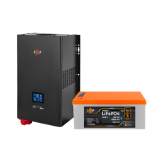 Комплект резервного живлення LP(LogicPower) ДБЖ + літієва (LiFePO4) батарея (UPS W3500 + АКБ LiFePO4 5888W)