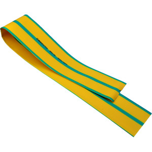 Термоусаджувальна трубка 60,0/30,0 шт.(1м) жовто-зелена