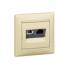 Роз. Rj11/Rj45 Cat6 Utp Сл.К.