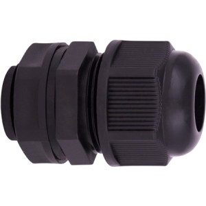 Кабельний ввід e.mg.stand.20, IP68, чорний