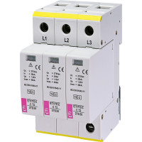 Обмежувач перенапруги ETITEC C T2 275/20 (3+0) 3p
