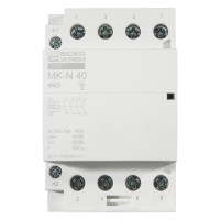 Модульний контактор MK-N 4P 40A 4NO 220V