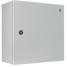 Корпус з монтажною панеллю металевий 40*40*20, IP54, серії UBox