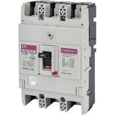 Автоматичний вимикач EB2S 250/3SF 250A (25kA, фікс./фікс.) 3P