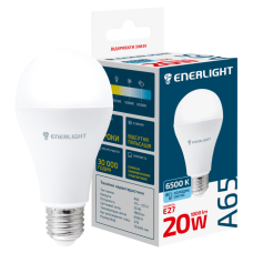 Лампа світлодіодна ENERLIGHT A65 20Вт 6500K E27