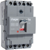 Автоматичний вимикач x160, In=50А, 3п, 18kA, Тфікс./Мфікс.