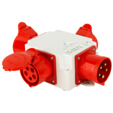 Монтажний набір- розгалужувач 32A 3P+N+Z 400V/ 1x32A 3P+N+Z 400V, 2x16A 2P+Z 250V