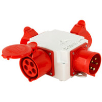 Монтажний набір- розгалужувач 32A 3P+N+Z 400V/ 2x32A 3P+N+Z 400V, 1x16A 3P+N+Z 400V