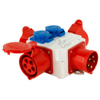 Монтажний набір- розгалужувач 32A 3P+N+Z 400V/ 2x32A 3P+N+Z 400V, 1x16A 3P+N+Z 400V, 2x16A 2P+Z 250V