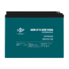 Тяговий свинцево-кислотний AGM акумулятор LP 6-DZM-50 Ah