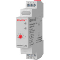 Реле затримки часу на вмикання 0,3-30сек e.control.t15