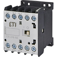 Контактор мініатюрний CEC 16.10-24V DC (16A; 7,5kW; AC3)