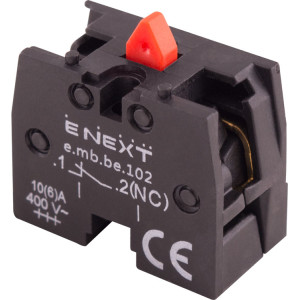 Додатковий контакт e.mb.be102 (NC)