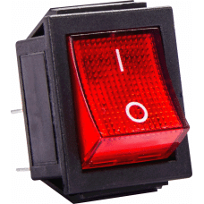 Перемикач клавішний e.switch.key.04, 4 pin, з індикацією
