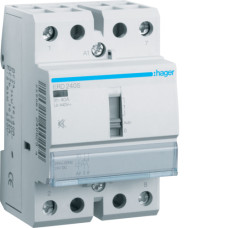 Контактор безшумний з ручним керуванням 40A, 2НВ, 24В