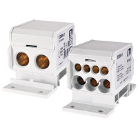 Блок розподільчий EDBM-1 (160А, 1500V AC/DC, OUT: 1x4-50; 3x2,5-25; 4x2,5-16)