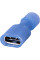 Наконечник-з'єднувач ізольований серії FN e.terminal.stand.fdfn2.250.blue (fn.f.1,5.2,5) 1,5-2,5 кв.мм "мама", 100шт