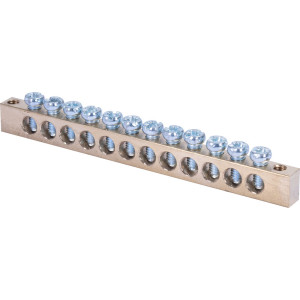 Шина нульова e.bsa.stand.20.12, 12 отв.х 20 А