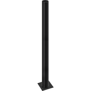 Опора сталева e.street.bollard.st.2000.black, висота 2000мм, діаметр 60мм, чорна