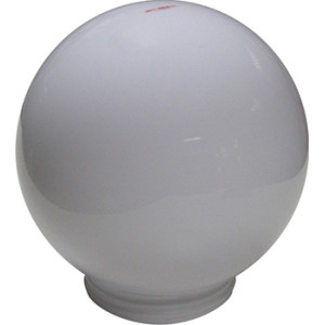 Плафон - куля e.street.light.sphere.150.opal.screw, опаловий, D150мм, основа - різьбове