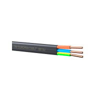 Кабель ВВГ-П-0,66 3х2,5 силовий мідний EUROPAN CABLE