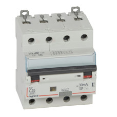 Дифавтомат Dx3. 4п C 25а 30ma-Ac