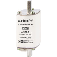 Запобіжник плавкий e.fuse.NT00.20, габарит 00, 20А
