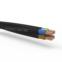 Кабель ВВГ-0,66 4х16 силовий мідний EUROPAN CABLE Відрізок 3м