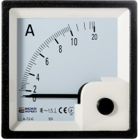 Амперметр прямого включення 10А  72х72 модель A-72-6 AС