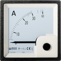 Амперметр прямого включення 30А  72х72 модель A-72-6 AС