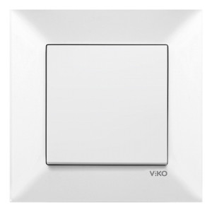 Вимикач VI-KO Meridian білий 1кл ( 90970001-WH )