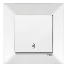 Вимикач VI-KO Meridian білий 1кл прохідний ( 90970004-WH )