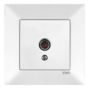 Розетка VI-KO Meridian біла TV кінцева ( 90970010-WH )