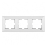Рамка VI-KO Meridian біла 3-на горизонтальна ( 90979003-WH )