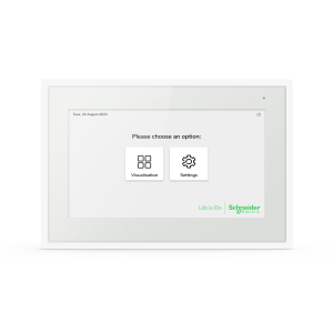 KNX SpaceLogic Розумний дисплей Touch IP 7 дюймів, білий