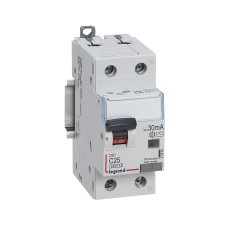 Дифавтомат Dx3. 1п+Н C 25а 30ma